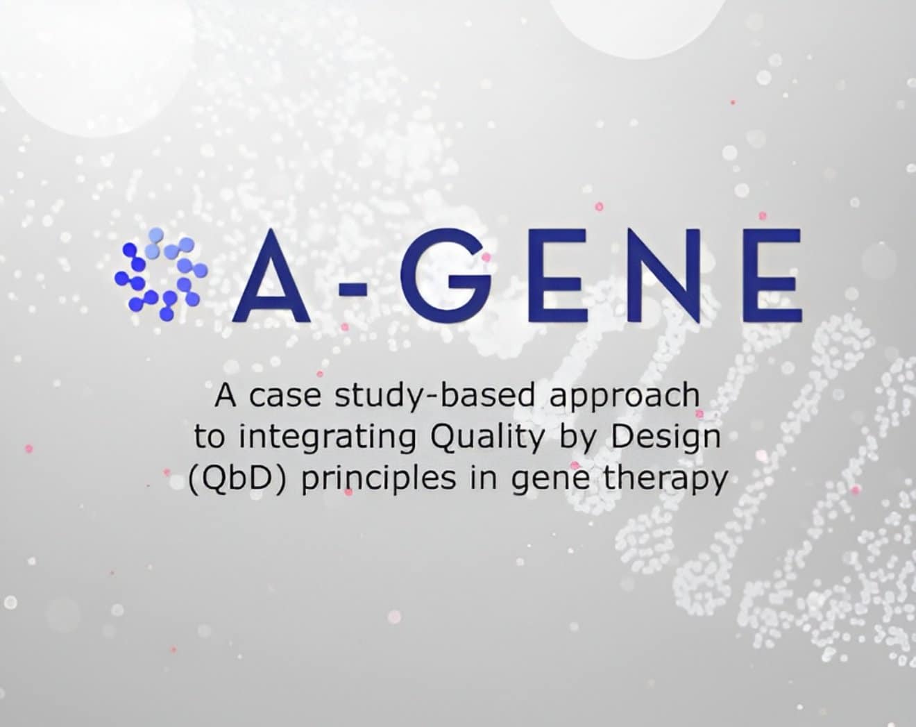 Report cover for A-Gene, a QbD-focused gene therapy case study