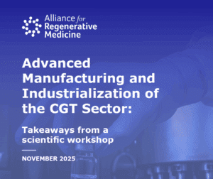 Advanced Manufacturing and Industrialization of the CGT Sector Whitepaper